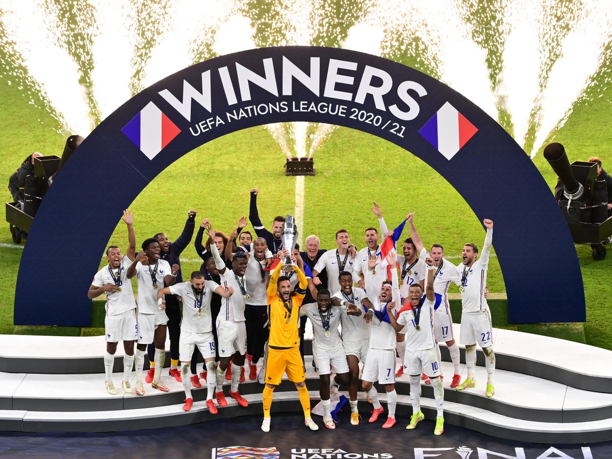 Transmisión en vivo del partido España-Francia: resultado de la Nations League, resultado final y reacción: goles de Benzema y Mbappé además de la lesión de Varane